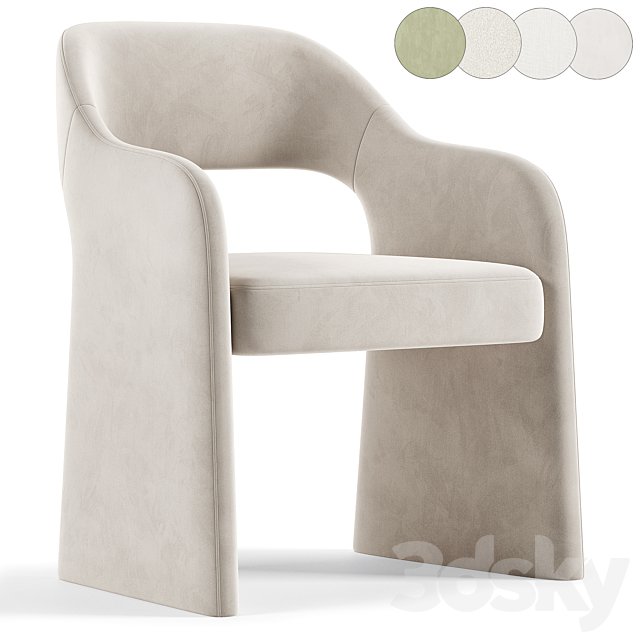 Fintan Boucle Dining Chair