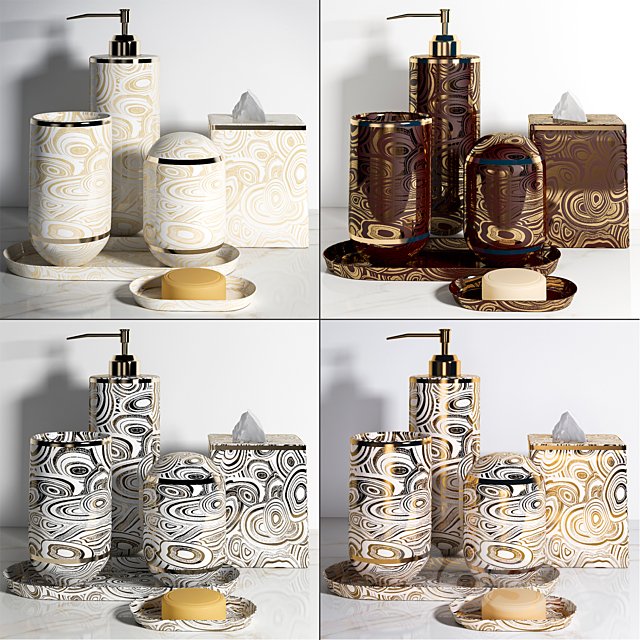 BATH ACCESSORIES SET 5