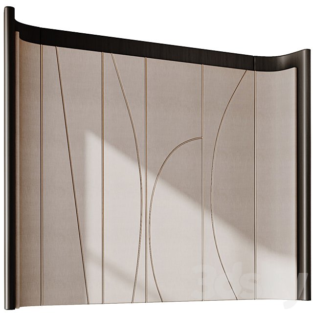 Decorative wall 3d panel headboard 026