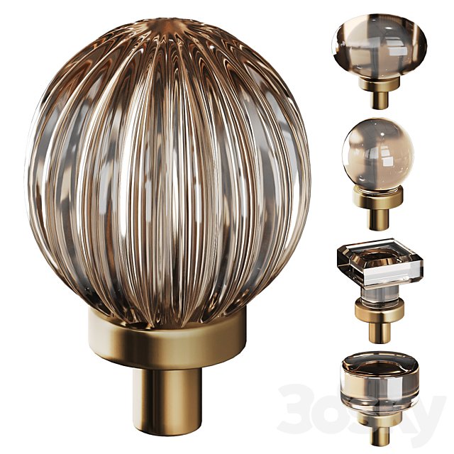 Crystal Furniture Handles