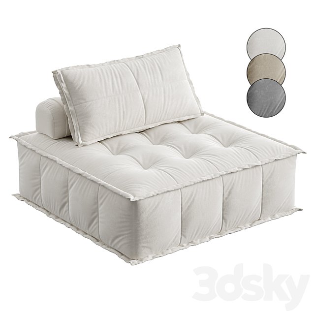 Frameless modular sofa Formaggio