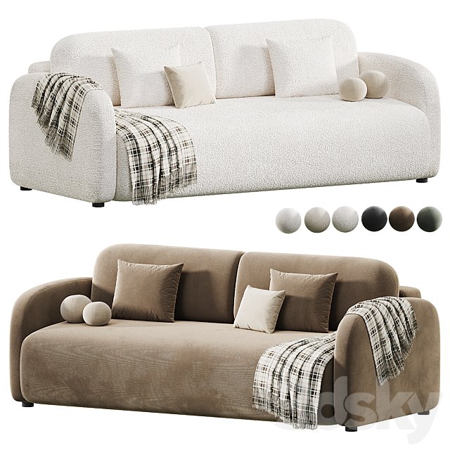 Sofa Clymar Velvet Beige