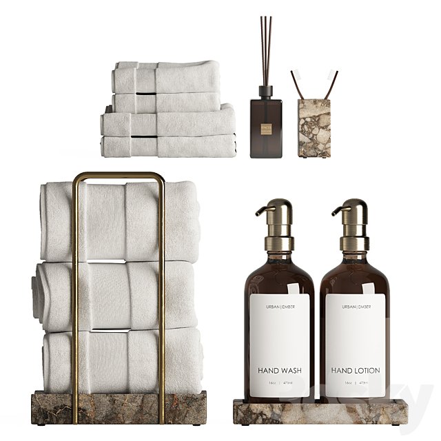 Urban Bathroom Set 001