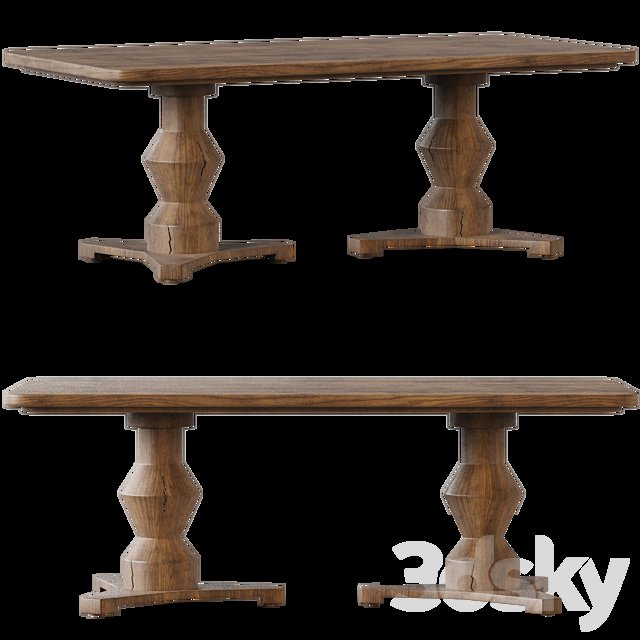 La Luz Dining Table by pfeifer studio