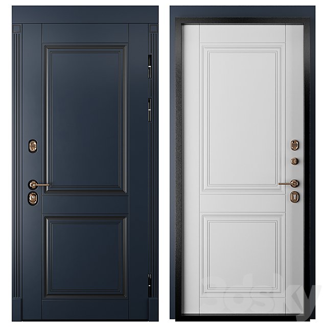 Entrance door staleks classic 16