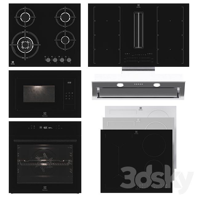 Electrolux kitchen appliances set 03