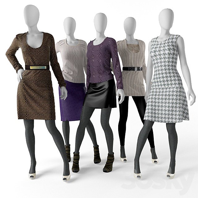 female mannequins