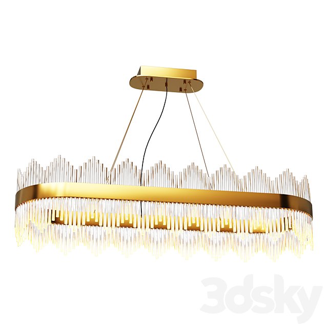 Chandelier "Stripglass"
