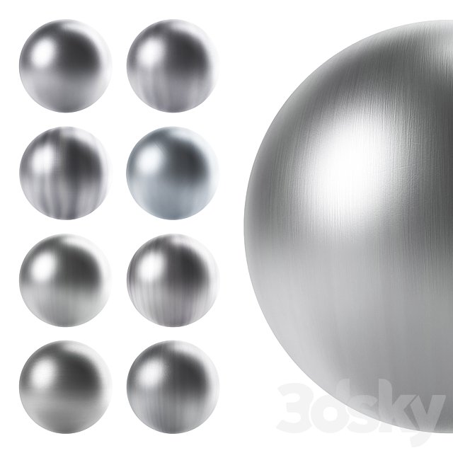Steel Texture Set 001