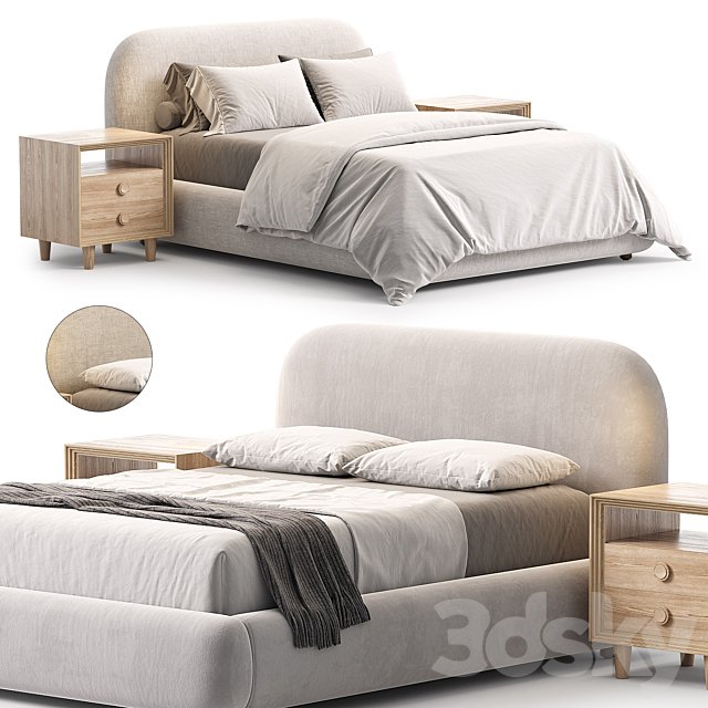 Laurent bed by Westelm