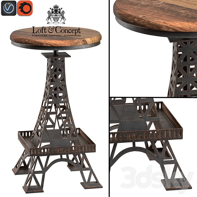 EIFFEL TOWER BAR STOOL