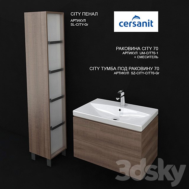 SINK + Foam Sersanit CITY