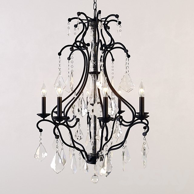 Pottery Barn | Ruby Crystal Chandelier