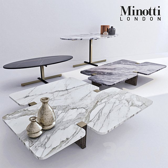 Minotti coffee tables