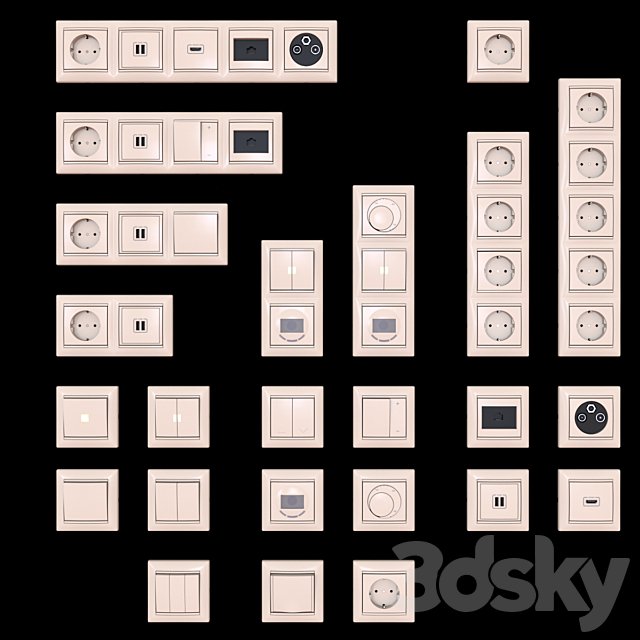 Legrand Valena set