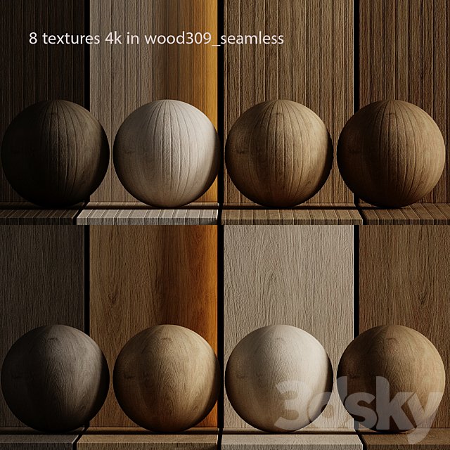 8 textures 4k wood309 seamless
