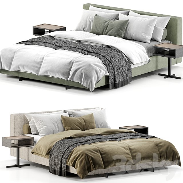 Yves Bed By Minotti