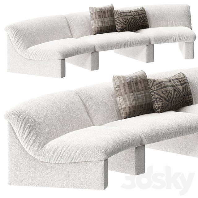 Snow modular sofa