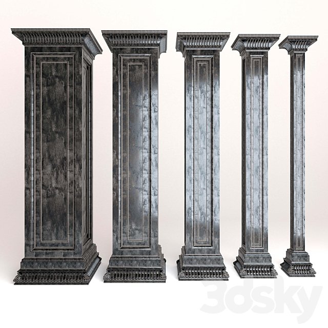 SQUARE COLUMNS (VERSION 2)