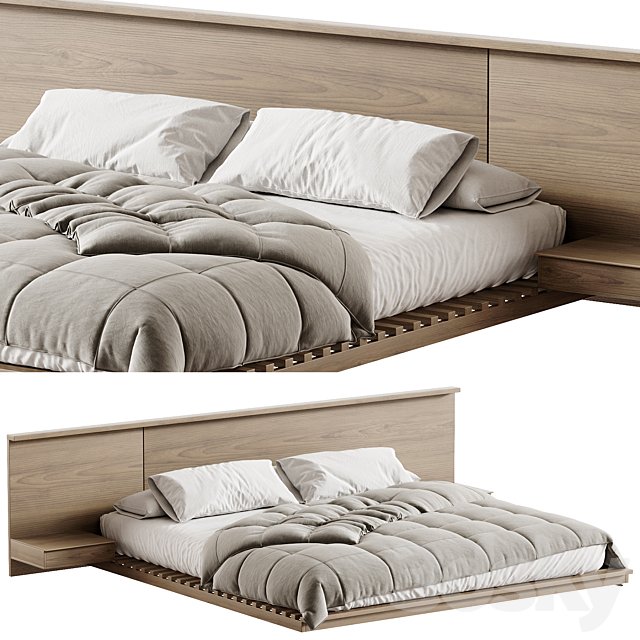 Japandi Style Bed 02