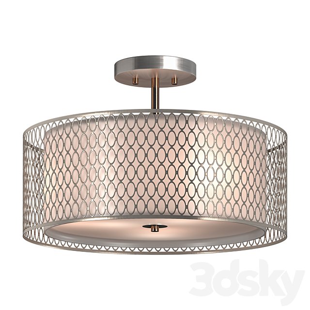 Josette Semi Flush Ceiling Light