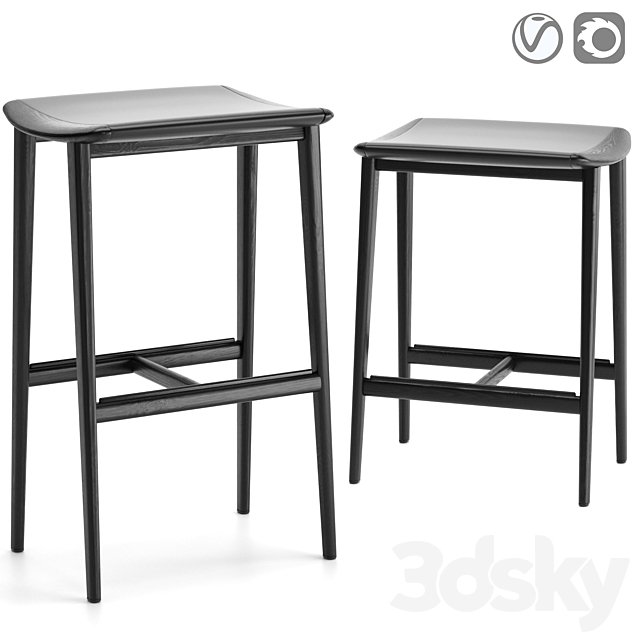 Minotti Fynn Stool