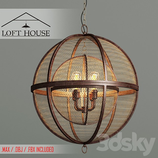 Hanging lamp LOFT HOUSE P-127