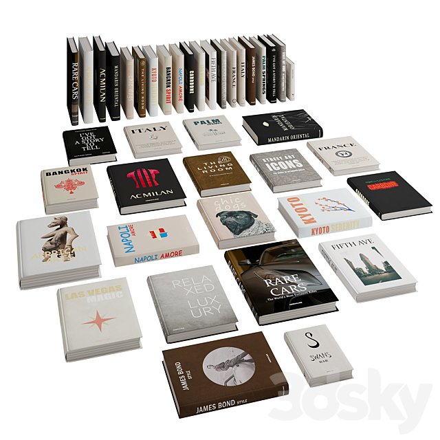 Book Collection 02-Assoulin Coffee Table Books