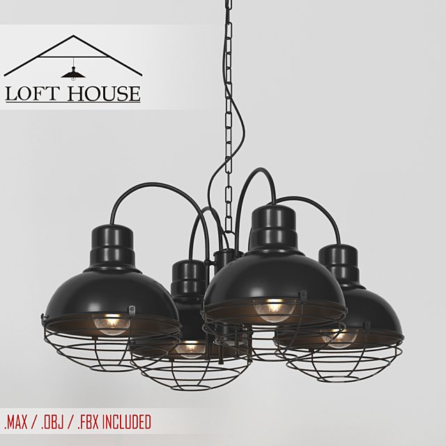 Hanging lamp LOFT HOUSE P-137