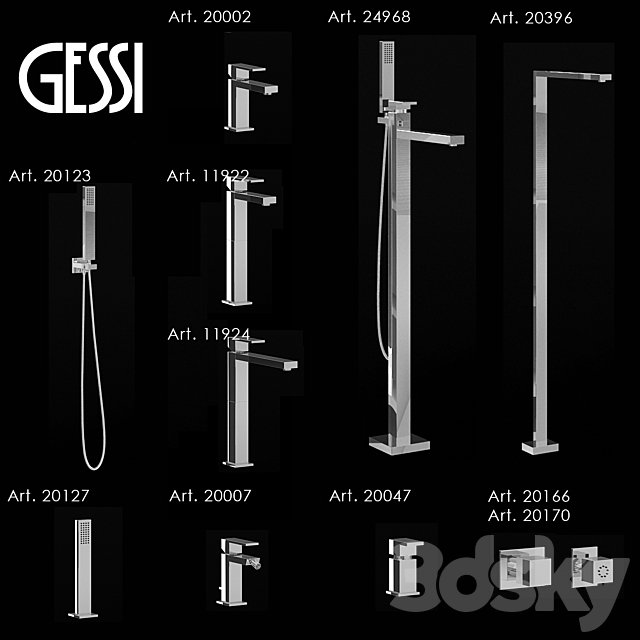 Mixers Gessi Rettangolo 2