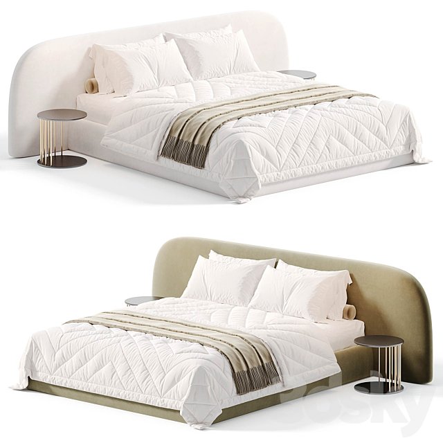 Modern Double Bed 015