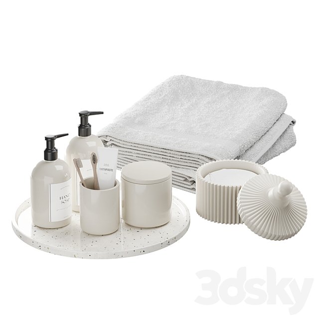 Bathroom decor set