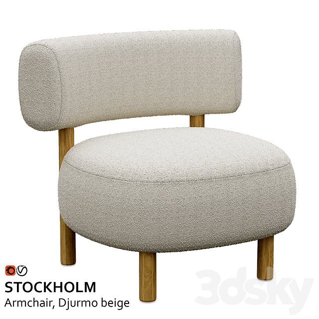 IKEA STOCKHOLM 2025 armchair