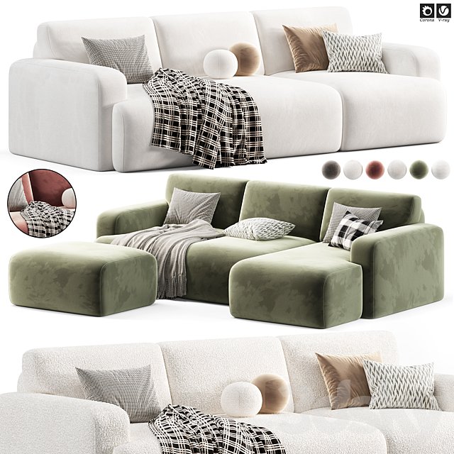 Bonent Modular Sofa by Divan.ru
