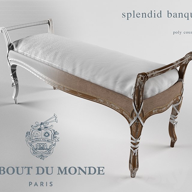 Du Bout Du Monde splendid banquette