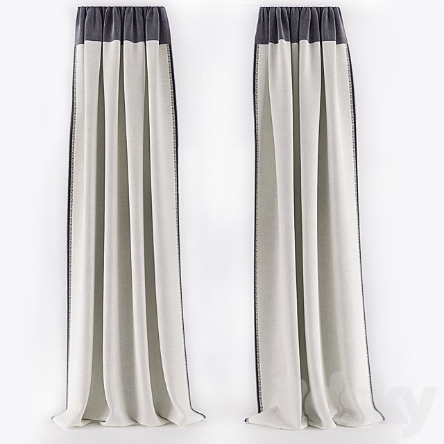 CURTAIN WITH ZIPPER