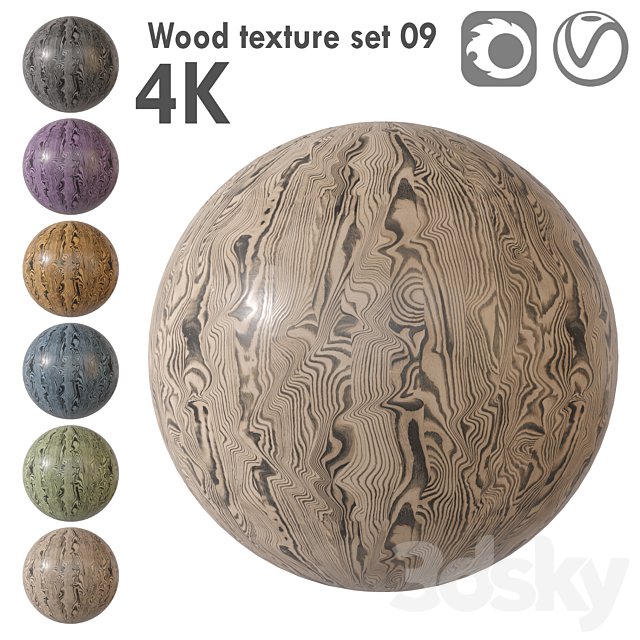 Wood Texture Set 09