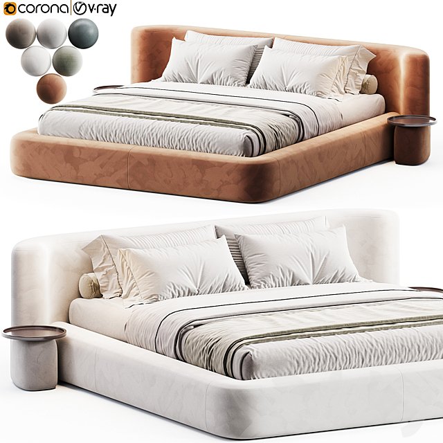 Clara Baxter Bed by Miliashop