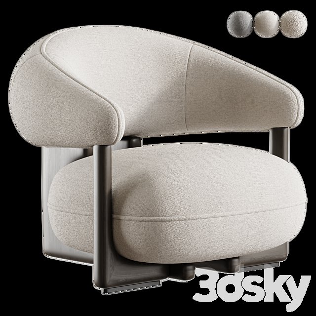 Ruby Lounge Chair Cattelan Italia