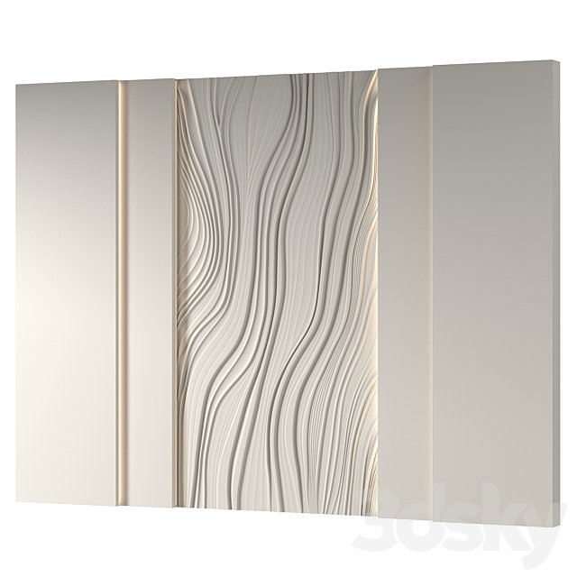 Decorative Wave Panel
