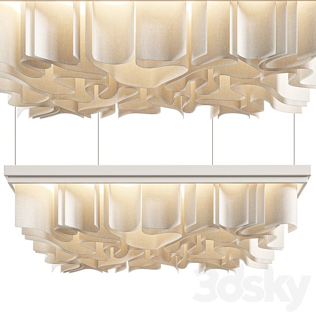 Decorative ceiling Wave ceiling