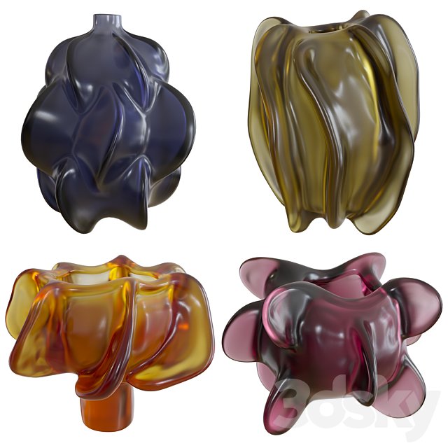 Set of vases Michela Cattai