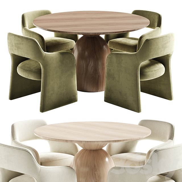 Sigrid Table and Fintan Chair