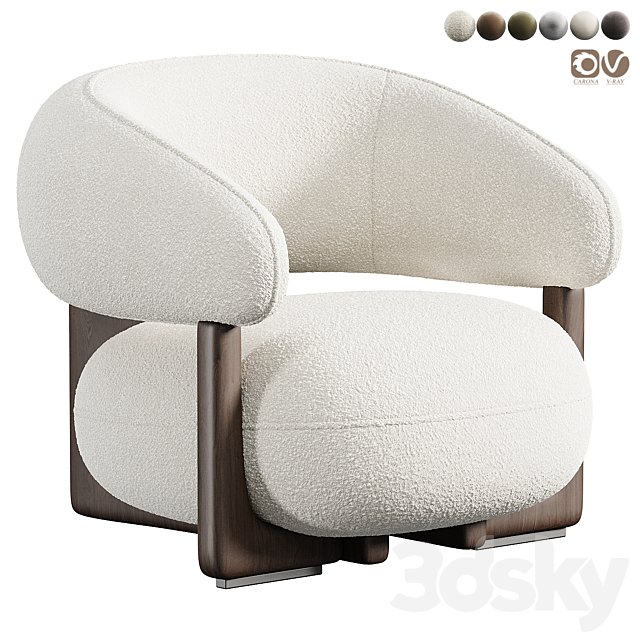 Ruby Lounge Chair Cattelan Italia