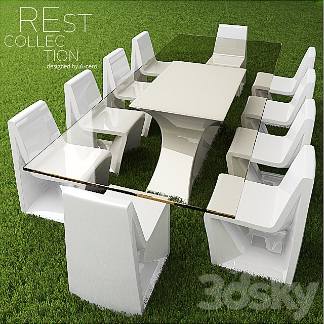 Garden furniture REst collection