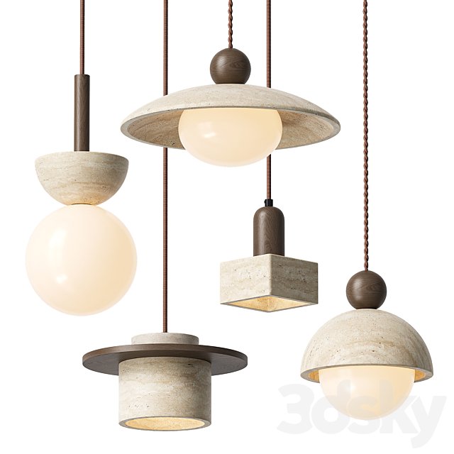 Traditional Japanese Pendant Lamps