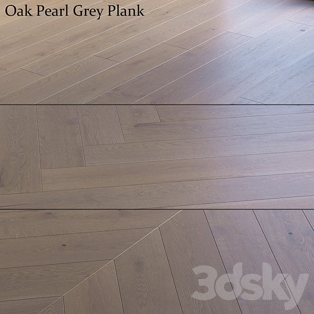 Oak Pearl Grey Plank