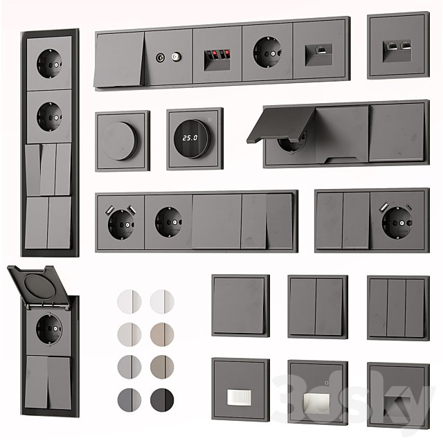 Sockets and switches Voltum series S70
