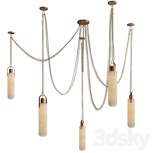 Flint Alabaster Pendant Lamp