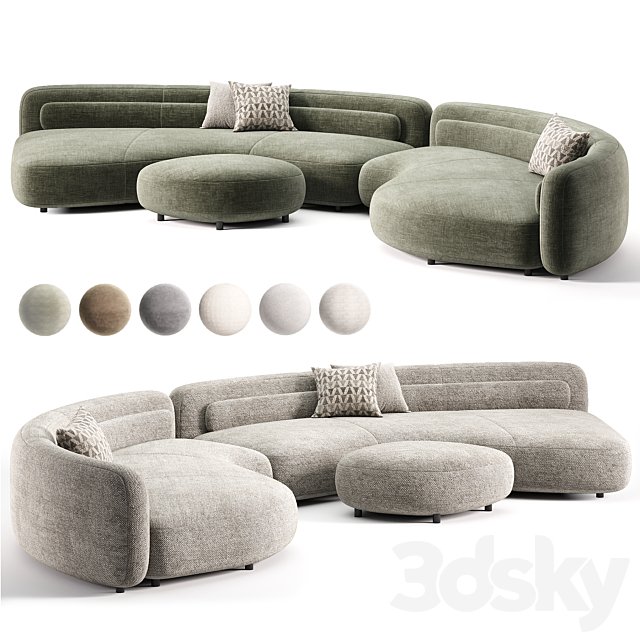 Bezier Sofa by Minotti